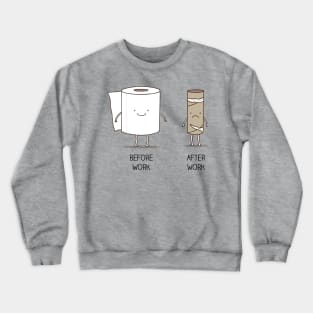 Toilwt Paper Crewneck Sweatshirt